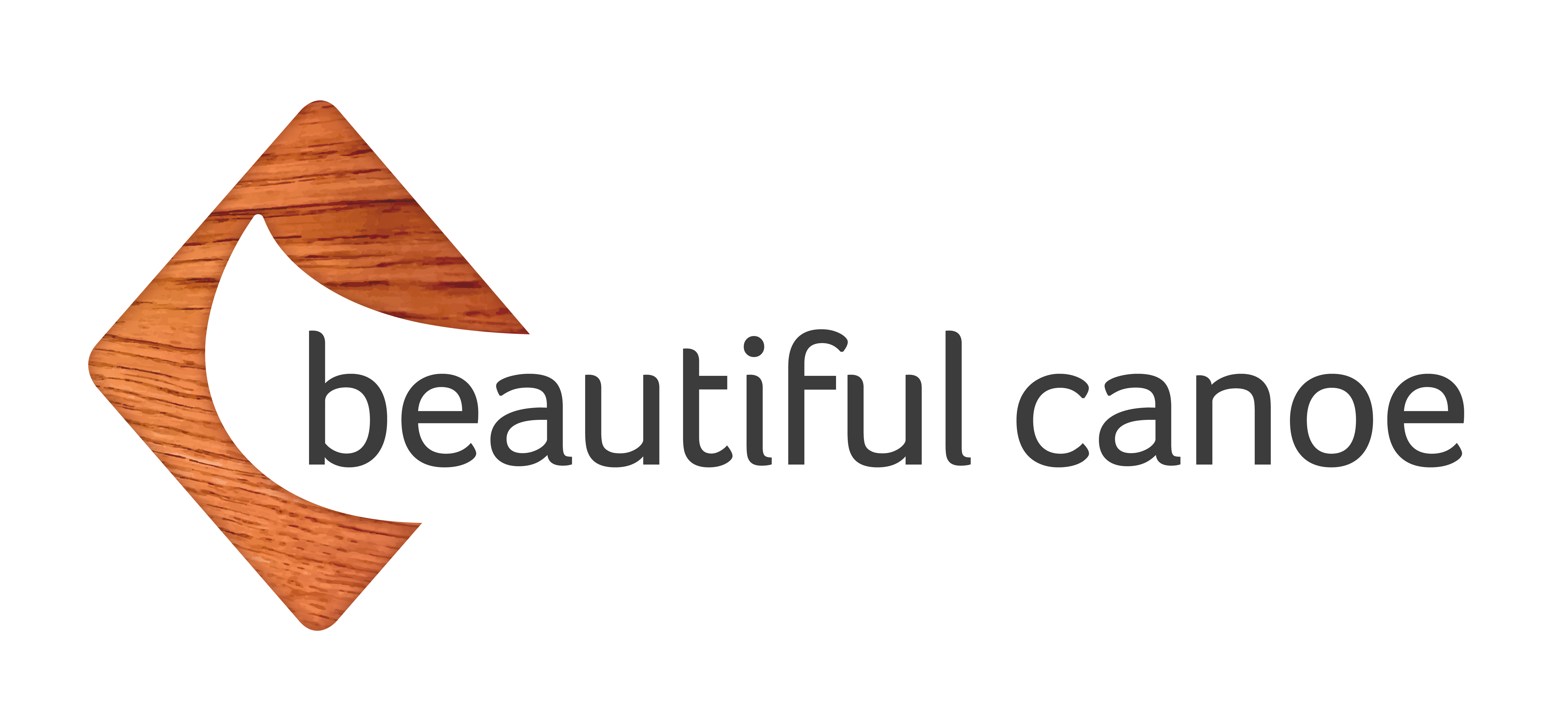 Beautiful Canoe logo with white background